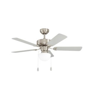 EGLO CADIZ ezüst vagy tölgy mennyezeti ventilátoros lámpa