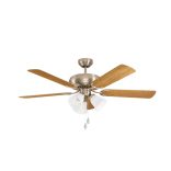 EGLO LAS PALMAS ezüst vagy tölgy mennyezeti ventilátoros lámpa