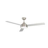EGLO SESIMBRA 3000-4000-5000K ezüst vagy tölgy LED mennyezeti ventilátoros lámpa távirányítóval