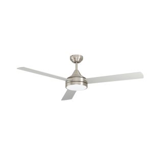 EGLO SESIMBRA 3000-4000-5000K ezüst vagy tölgy LED mennyezeti ventilátoros lámpa távirányítóval