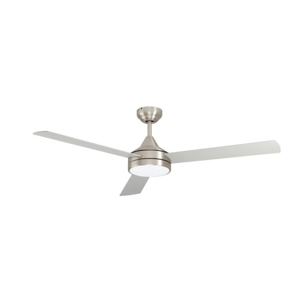 EGLO SESIMBRA 3000-4000-5000K ezüst vagy tölgy LED mennyezeti ventilátoros lámpa távirányítóval