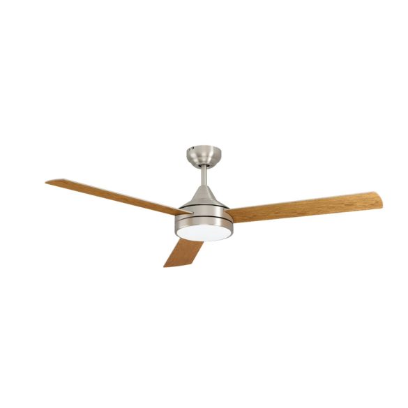 EGLO SESIMBRA 3000-4000-5000K ezüst vagy tölgy LED mennyezeti ventilátoros lámpa távirányítóval