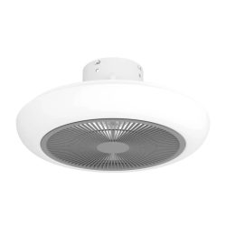 SAYULITA fehér-szürke LED mennyezeti ventilátoros lámpa