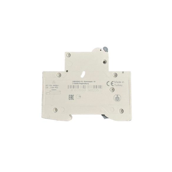 SIEMENS 5SL6116-7 1P C16A kismegszakító (6kA/400VAC)