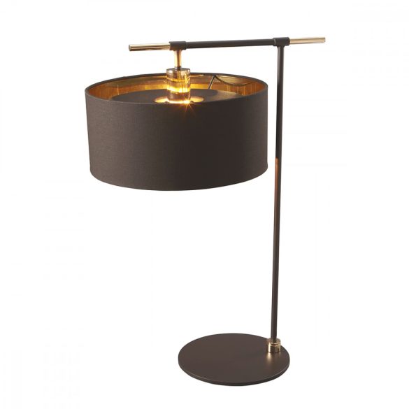ELSTEAD Balance asztali lámpa barna/csiszolt sárgaréz