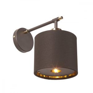 ELSTEAD Balance Brown/csiszolt sárgaréz fali lámpa