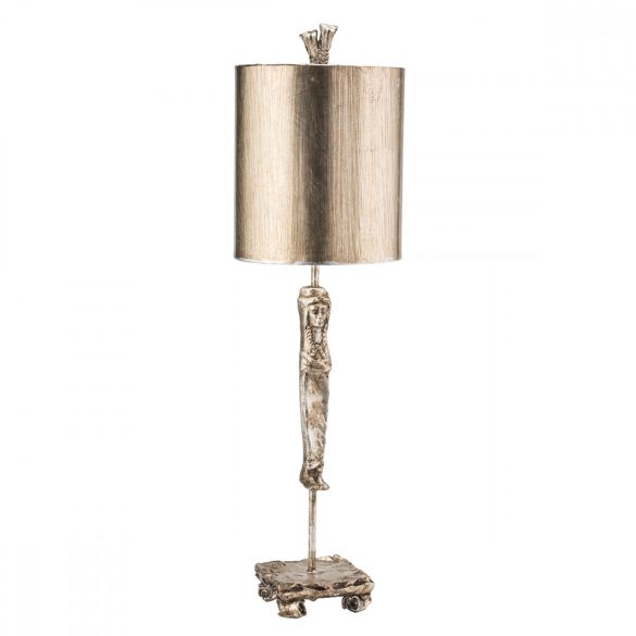ELSTEAD Caryatid ezüstszínű asztali lámpa