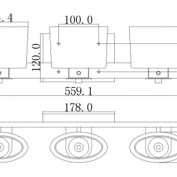 ELSTEAD Seaview falikar