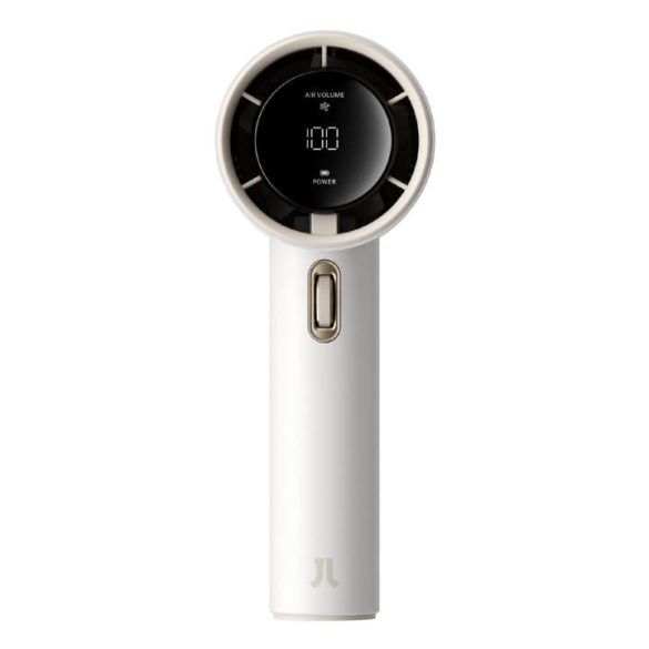 isuLife FA53PRO White kézi ventilátor, 2500mAh akkumulátor, LED kijelző, fehér