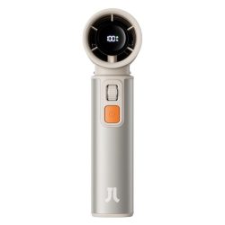   JisuLife FA55 Brown kézi ventilátor, 9000mAh akkumulátor, LED kijelző, negatív ion légtisztítás, barna