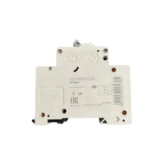 EATON M.HL-C40/3 3P C40A 4,5kA kismegszakító (xPole Home) 