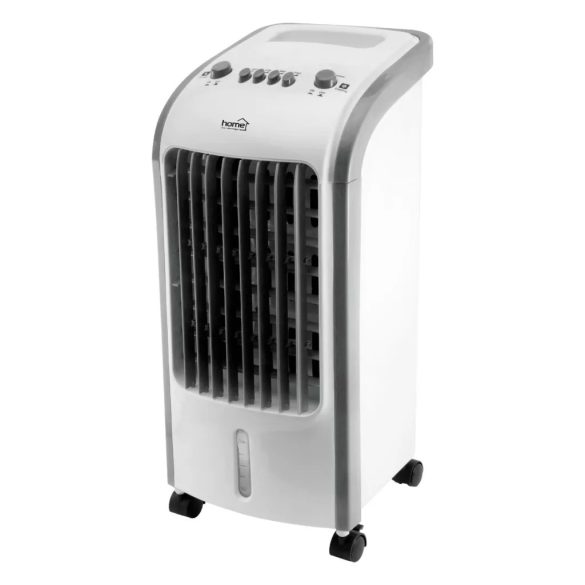 HOME LH301 léghűtő, 3 literes víztartály, 3 fokozat, párologtató betét, kereken gördíthető, 80 W