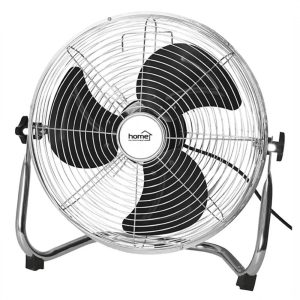 HOME PVR 35 padlóventilátor, 60 W, 3 fokozat, 35 cm-es lapátátmérő, állítható fejdőlésszög, fém lapátok, fém rács