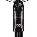 HOME SFM 41/BK párásító ventilátor, 75 W, 3 literes víztartály, 3 fokozat, 75°-os oszcillálás, távirányító, fekete