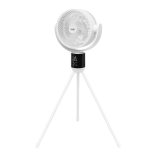 HOME SFR88DC állványos ventilátor, 50 W, 18 cm névleges lapátátmérő, DC motor, 12 fokozat, 3 üzemmód, 3 dőlésszög, kapcsolható oszcillálás, időzítő