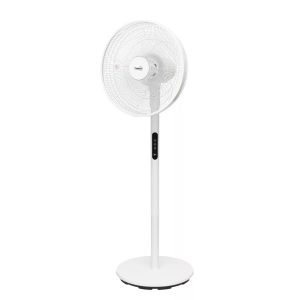 HOME SFT40R állóventilátor 3in1, 60 W, 40 cm névleges lapátátmérő, 5 lapát, 4 fokozat, érintőgomb, távirányító, állítható magasság és dőlésszög, LED kijelző
