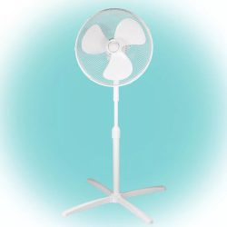   HOME SF 40 WH/M álló ventilátor, 40 cm-es lapátátmérő, állítható magasság, 3 fokozat, 40W, fehér