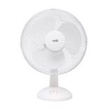 HOME TF30WH asztali ventilátor, 40 W, 3 fokozat, 30 cm-es lapátátmérő, oszcillálás, fehér
