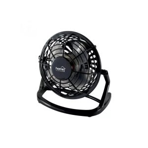 HOME TF 10 USB asztali ventilátor, 2,5 W, 10 cm-es lapátátmérő, 1 fokozat, 1,4 m USB vezeték, fekete