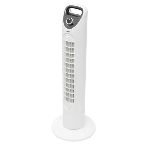 HOME TWF822 oszlopventilátor, 45 W, 3 sebességfokozat, oszcillálás, nagy méretű kijelző, hordfül