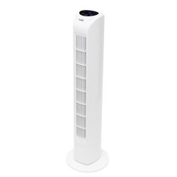   HOME TWFR78 oszlopventilátor, 45 W, 3 sebességfokozat, távirányító, kikapcsolás időzítés, oszcillálás